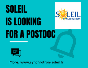 Synchrotron SOLEIL had opened two post-doctoral positions