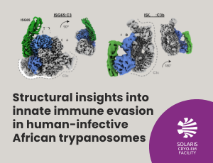 Structural insights into innate immune evasion in human-infective African trypanosomes
