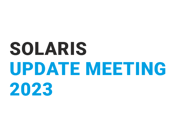 SOLARIS Update Meeting 2023