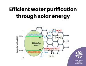 Efficient water purification through solar energy