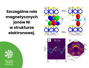 Szczególna rola magnetycznych jonów Ni w strukturze elektronowej