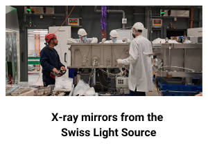 X-ray mirrors from the Swiss Light Source