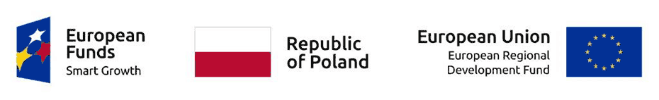 Flaga Polski i Unii Europejskiej