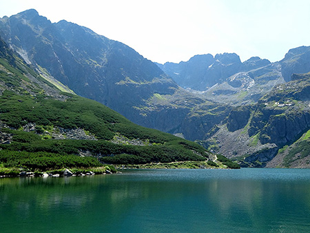 view of the mountains