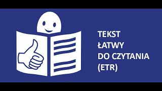 Tekst łatwy do czytania