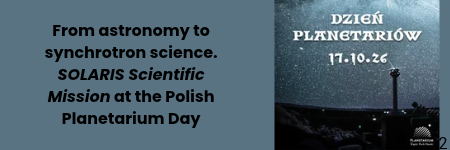 SOLARIS representatives at the Planetarium Day 2026